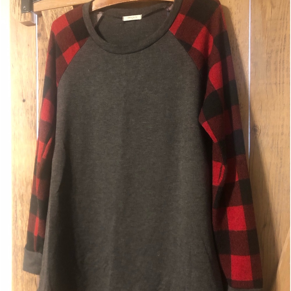 Buffalo plaid long sleeve